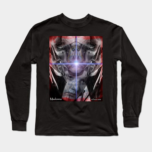 Madonna Long Sleeve T-Shirt by Avalinart